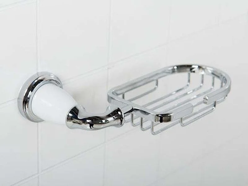 Мыльница Art & Max Bianchi металлическая, хром - фото 2