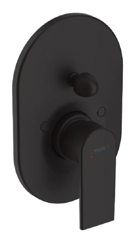 Смеситель для душа Hansgrohe Vernis Shape черный матовый, современные, hi-tech - фото 3