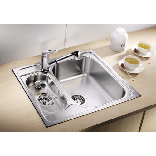 Мойка для кухни Blanco Tipo 6 Basic 60.5 см сталь матовая - фото 2