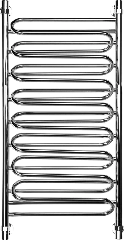 Полотенцесушитель водяной Ника Curve 100x50 см хром - фото 1