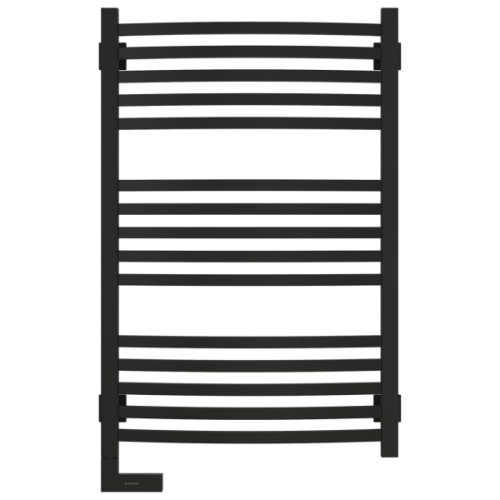Полотенцесушитель электрический Сунержа Аркус 2.0 80х50 см матовый чёрный, тэн левый, современные, hi-tech - фото 2