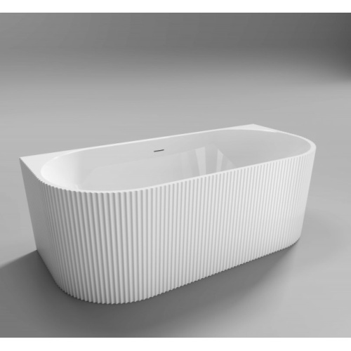 Ванна акриловая BelBagno 170x80 см пристенная белая - фото 4