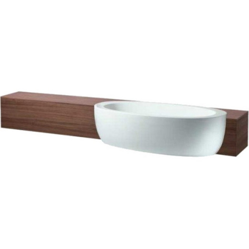 Панель для полувстраиваемой ванны левая, 320 см, Laufen Alessi One 4.5851.2.097, акриловые - фото 2