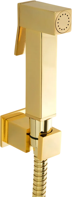 Гигиенический душ с держателем Migliore Quadra золото - фото 1