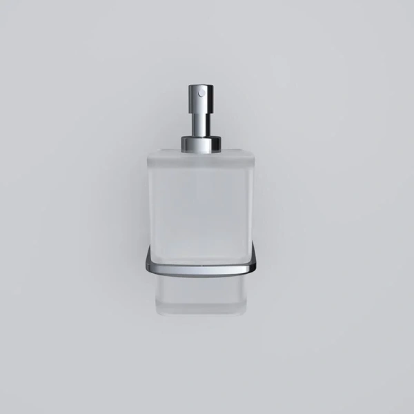 Диспенсер стеклянный для жидкого мыла AM.PM Inspire 2.0 с настенным держателем, в наличии - фото 6