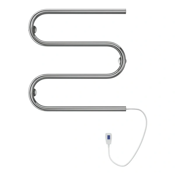 Полотенцесушитель электрический Terminus M-образный 500x500 нержавеющая сталь - фото 1