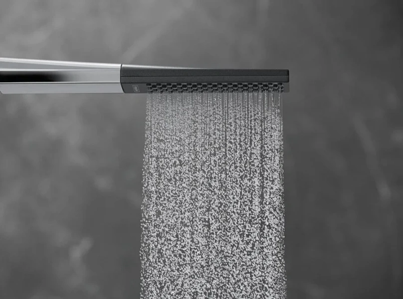 Лейка для душа Hansgrohe Rainfinity матовый черный, в наличии - фото 5