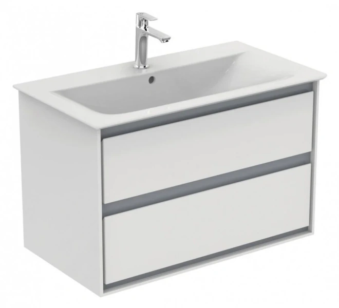 Тумба с раковиной подвесная Ideal Standard Connect Air E0819 80 см с 2-мя ящиками