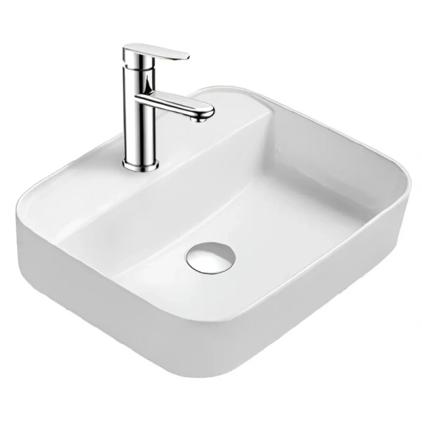 Раковина Акватек Вега 50 см белая матовая - фото 1