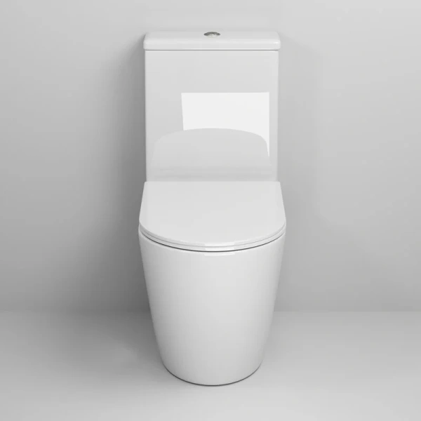 Унитаз компакт Grossman Color безободковый белый, белые - фото 6