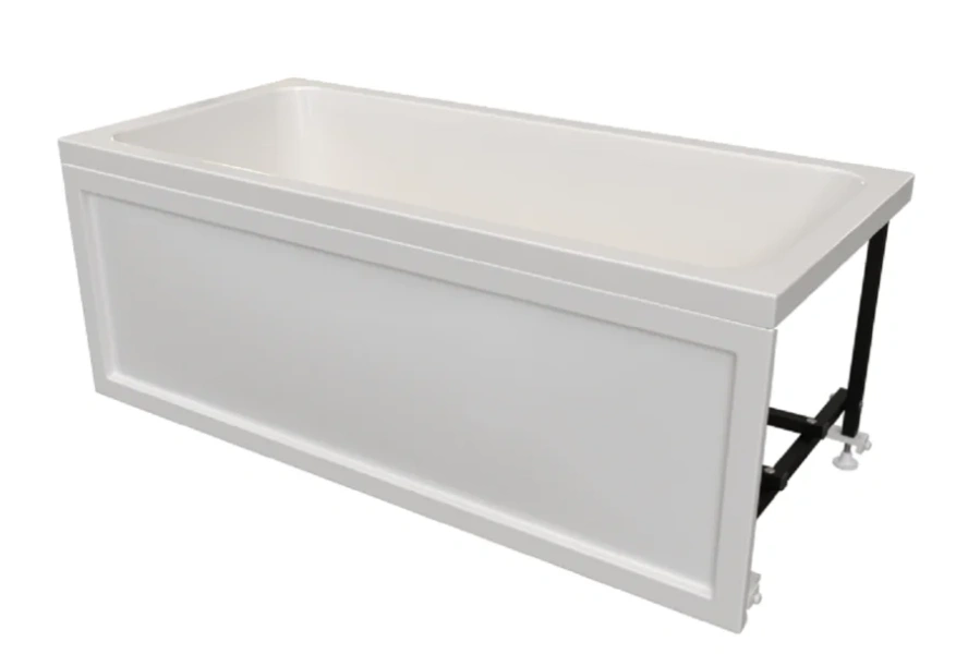 Акриловая ванна Радомир Дижон 2-78-0-0-1-264Р, 170 х 70 см, фронтальный экран, каркас разборный в комплекте, белая, без гидромассажа - фото 6