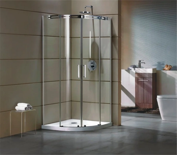 Душевой уголок Grossman Galaxy 100x100 см полукруг - фото 3