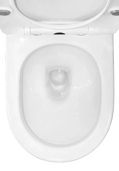 Унитаз компакт Azario Ambra безободковый, современные, hi-tech, круглые index_1 - фото 14