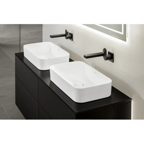 Раковина Villeroy & Boch Finion 60 см накладная, одинарные, с антигрязевым покрытием - фото 8