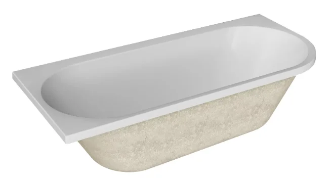 Ванна акриловая Creto Melissa 32-17075L/32-17075R, 170 x 75, левая/правая, белый, асимметричные - фото 5