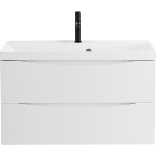 Тумба под раковину подвесная BelBagno Marino 80 см Bianco Opaco - фото 4