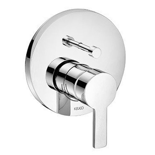 Смеситель для ванны встраиваемый Keuco Plan Blue 53972 010281 - фото 3