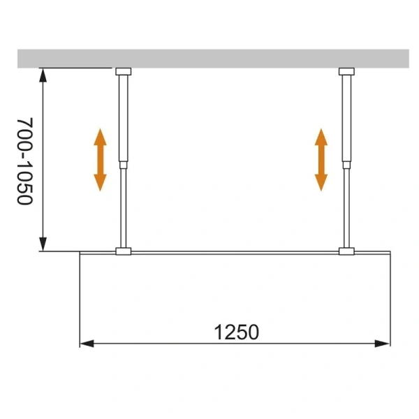 Душевая перегородка Cezares Liberta 125 см с двумя входами - фото 2