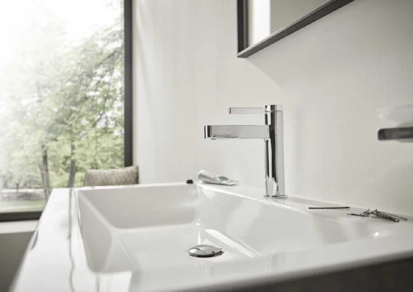 Смеситель для раковины Hansgrohe Finoris хром, однорычажные, двухрычажные - фото 7