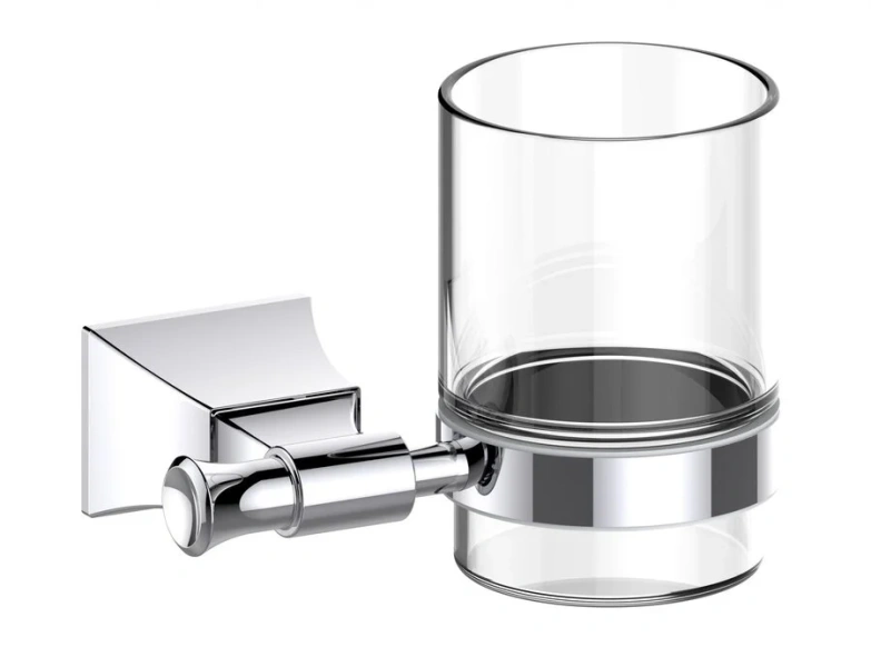 Стакан для ванной Art & Max Genova стеклянный подвесной - фото 2