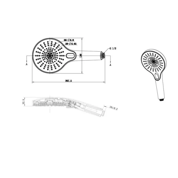 Душевой комплект Vincea Inspire хром, комплекты index_1 - фото 8