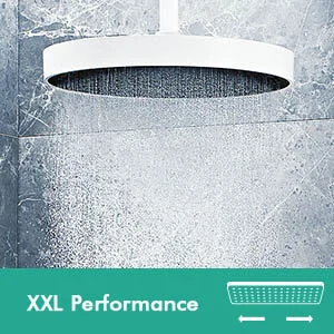 Верхний душ Hansgrohe Rainfinity белый матовый, в наличии - фото 5