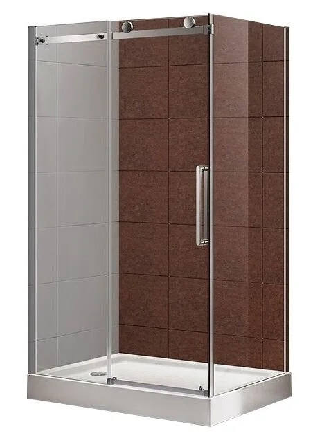 Душевой уголок Cezares Stylus M 130х90 см профиль хром - фото 1