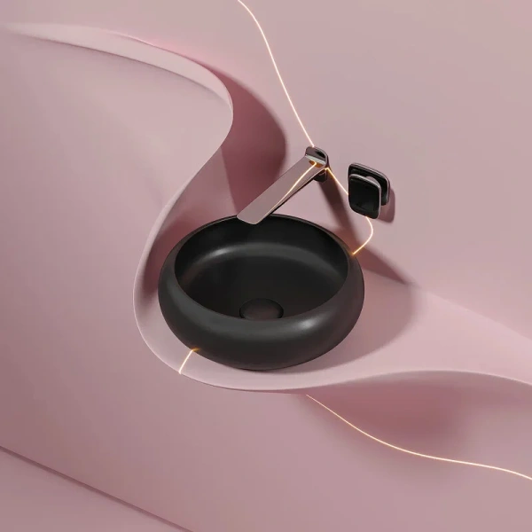 Раковина Ceramica Nova Element 36 см черная матовая, в наличии - фото 8