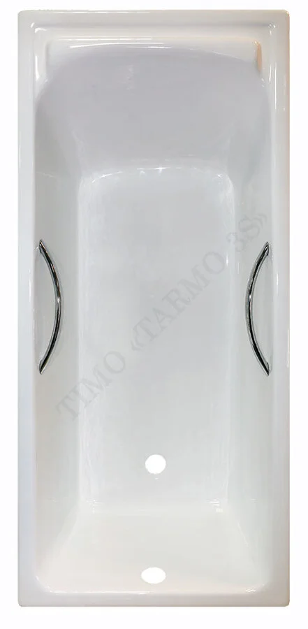 Чугунная ванна Timo "Tarmo 3s" 180 x 80 с ручками - фото 1