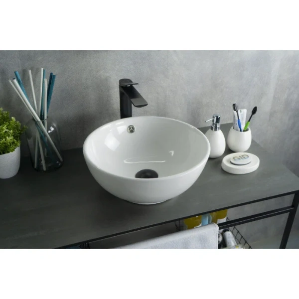 Раковина GID Esfera N9002 39 см круглая - фото 3