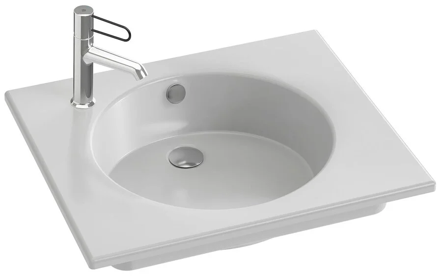 Раковина Jacob Delafon Odeon Rive Gauche 60 см подвесная - фото 1