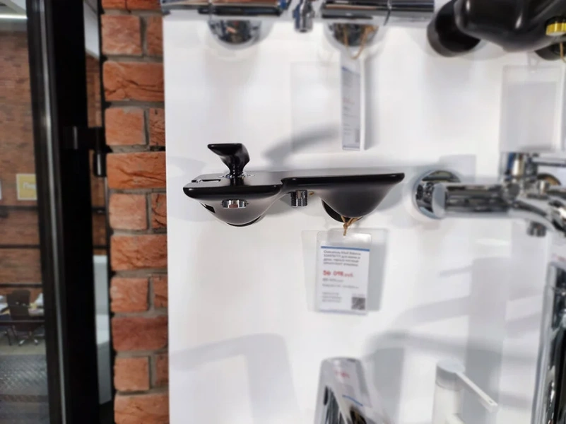 Смеситель для ванны Kludi Balance черный матовый/хром, в наличии - фото 8