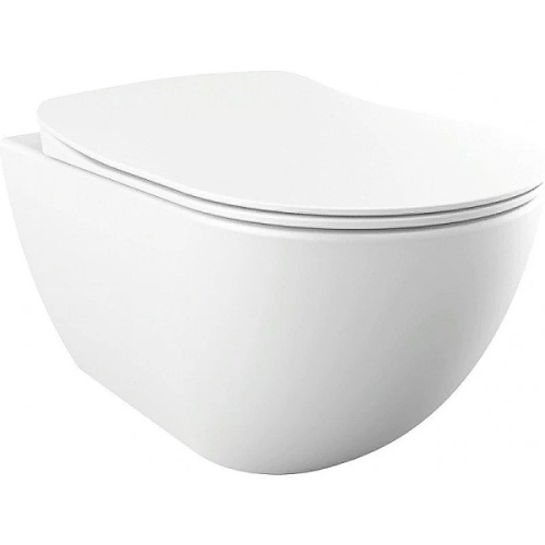 Унитаз подвесной Creavit Free белый матовый - фото 1