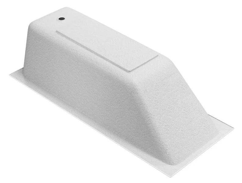 Ванна акриловая Cersanit Crea A64873, 180 x 80 см, белый - фото 4