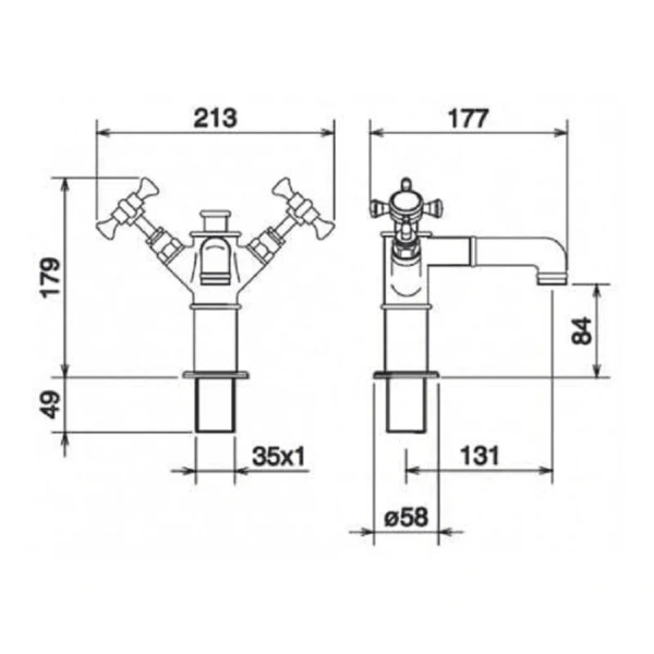 Ванна из искусственного камня Migliore Olivia Angolare 174х80 см фурнитура хром - фото 2
