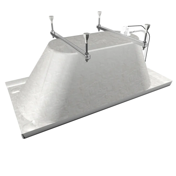 Ванна акриловая Triton Стандарт 130х70 см белая, белые - фото 8