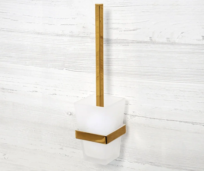 Ершик WasserKRAFT Sauer глянцевое золото, золото - фото 3