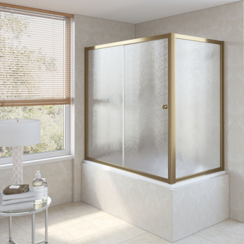 Душевая шторка на ванную стекло шиншилла Vegas-glass ZV+ZVF 170х85 02, по запросу - фото 7