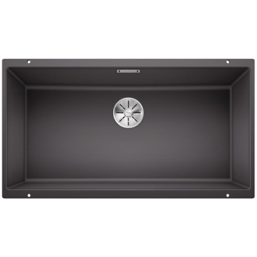 Мойка для кухни Blanco Subline 800-U 83 см темная скала - фото 1