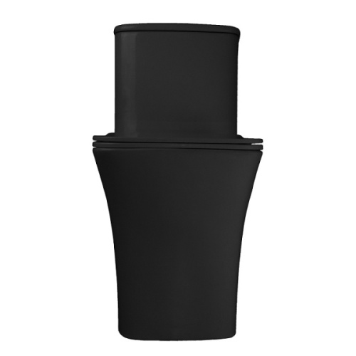 Унитаз моноблок Azario Gressa черный матовый, черные - фото 6