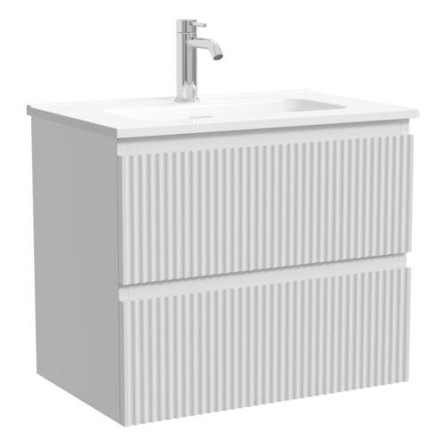 Тумба под раковину подвесная Sancos Snob R 60 см bianco