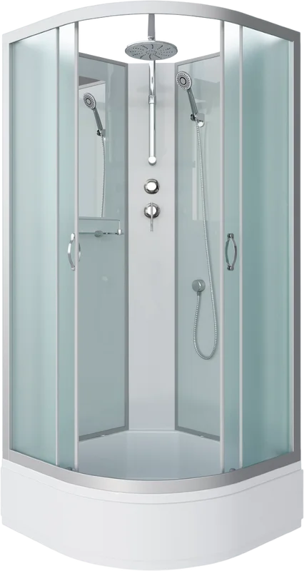 Душевая кабина Niagara Classic 100x100 см полукруглая - фото 1