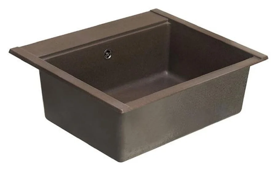 Мойка для кухни Акватон Делия 60 см кофе - фото 3