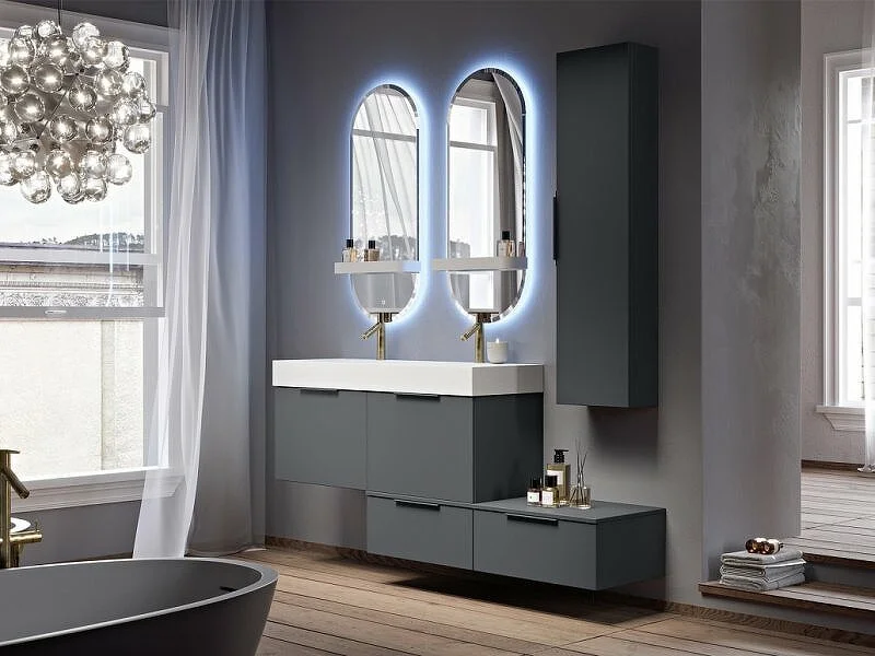 Зеркало с подсветкой Cezares 45 см овальное, овальные - фото 5