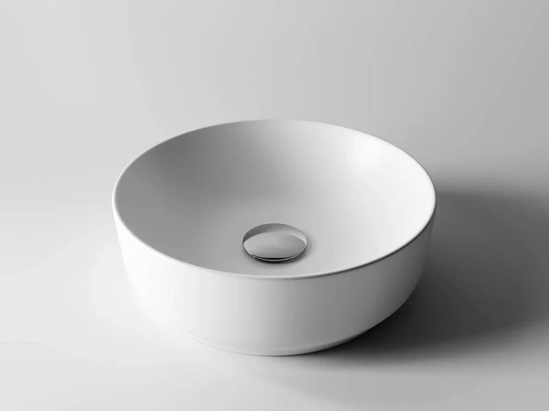 Раковина Ceramica Nova Element 35,5 см белая матовая, белые - фото 4