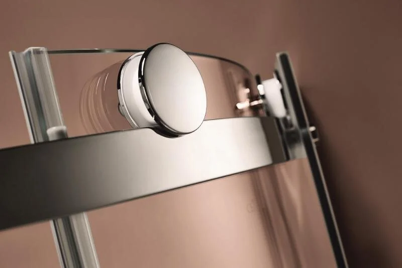 Душевой уголок Cezares Stylus 100x100 см профиль хром стекло прозрачное, стеклянные, угловые, без поддона - фото 6