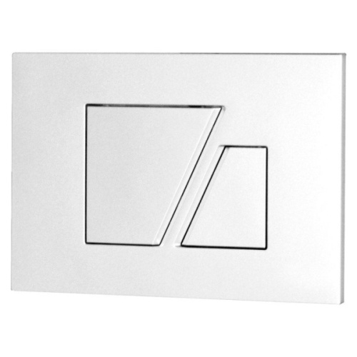 Смывная клавиша Sanit S707, белая 16.707.01.0000 - фото 1