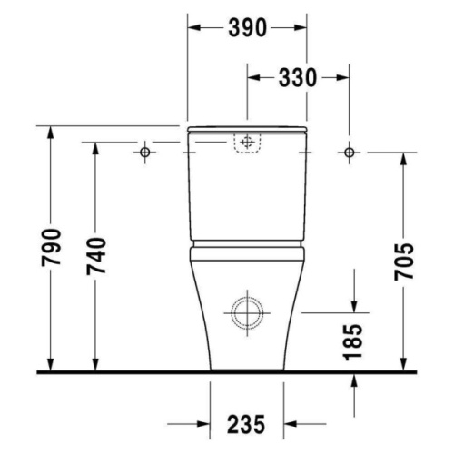 Унитаз Duravit Durastyle 215609 - фото 4