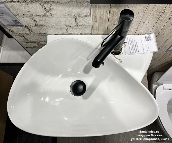 Раковина Jacob Delafon Nouvelle Vague 45 см белый, круглой формы - фото 5