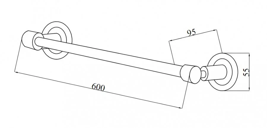 Полотенцедержатель Boheme Murano декор белый, классические, ретро, декорированные - фото 2